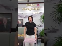 3-Tier Rotating Kitchen Storage Rack for Fruits Vegetables